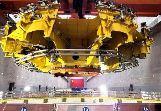 左右開“工”，三峽電站兩臺下機架同日回裝