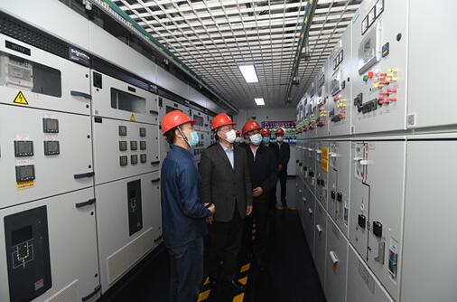 毛偉明董事長、辛保安總經(jīng)理赴國網(wǎng)北京電力督導檢查全國兩會供電保障工作