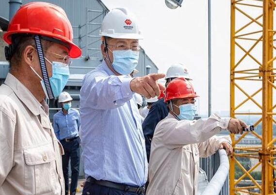 劉國躍、米樹華到國華電力所屬兩電廠調(diào)研