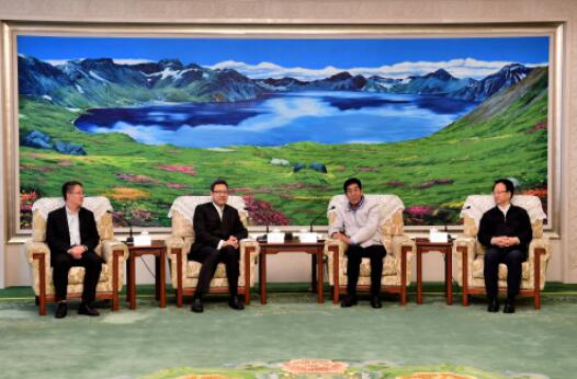 錢智民拜會吉林省委書記巴音朝魯、省長景俊海并調(diào)研吉電股份