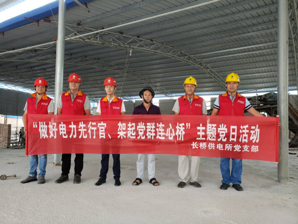 國網(wǎng)廣昌縣供電公司：開展“做好電力先行官、架起黨群連心橋”主題黨日活動(dòng)