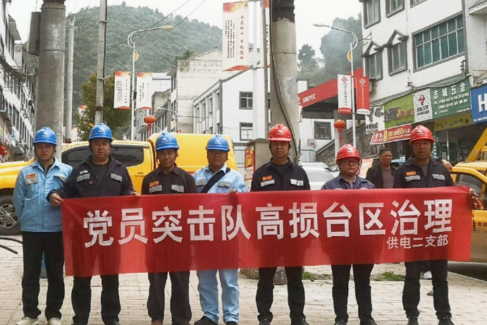 貴州電網(wǎng)銅仁石阡供電局黨員突擊隊(duì)為高損臺區(qū)“把脈問診”
