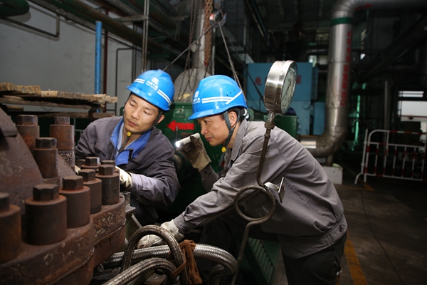 大唐石門(mén)發(fā)電公司：五一，我在檢修一線！