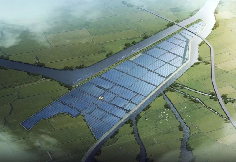 550MWp！亞洲最大漁光互補(bǔ)光伏發(fā)電項(xiàng)目之一正式開(kāi)工！