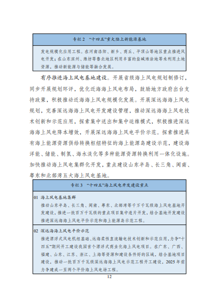 發(fā)改委、能源局等九部委聯(lián)合印發(fā)發(fā)布“十四五”可再生能源規(guī)劃！