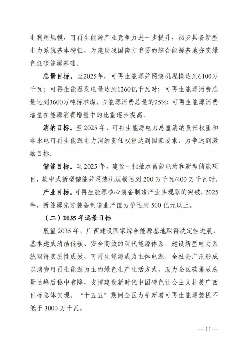 廣西“十四五”規(guī)劃：大力發(fā)展光伏發(fā)電，到2025年新增光伏裝機15GW！