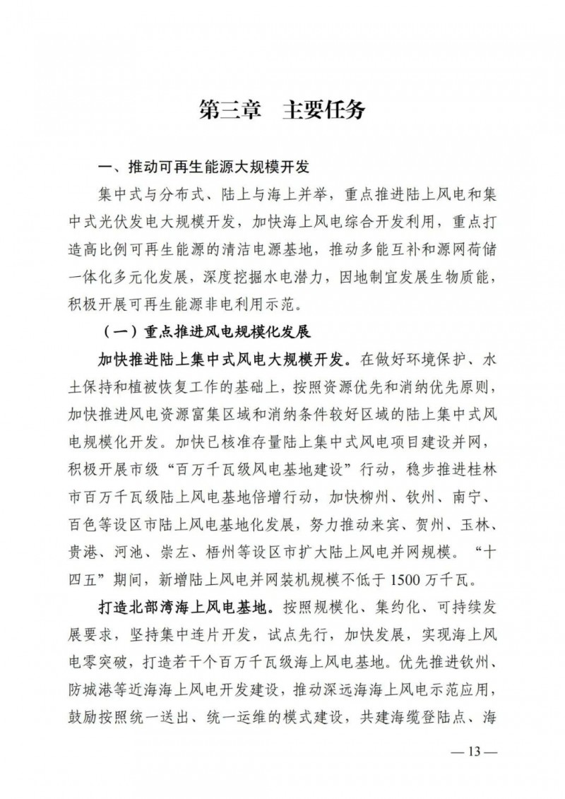 廣西“十四五”規(guī)劃：大力發(fā)展光伏發(fā)電，到2025年新增光伏裝機15GW！