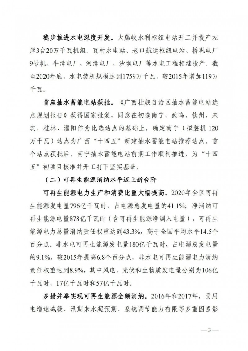 廣西“十四五”規(guī)劃：大力發(fā)展光伏發(fā)電，到2025年新增光伏裝機15GW！