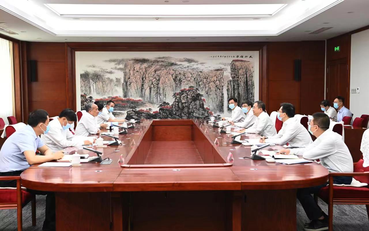 鄒磊拜會(huì)山西省委書(shū)記、省人大常委會(huì)主任林武