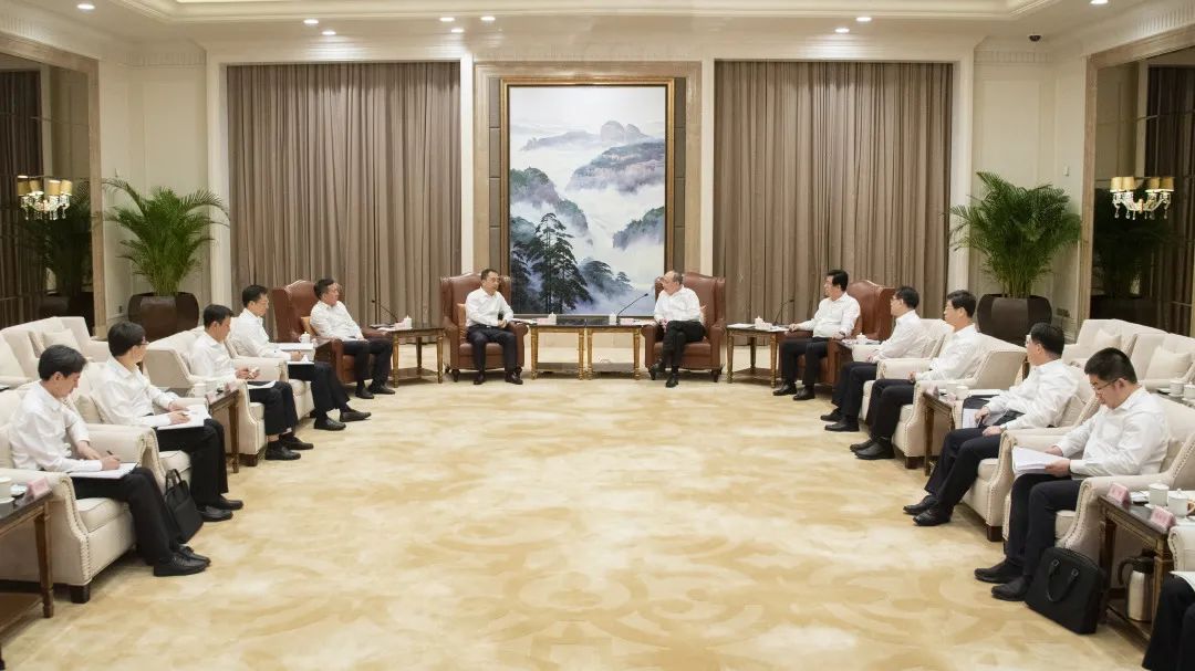鄒磊、劉明勝拜會福建省委書記尹力、省長趙龍