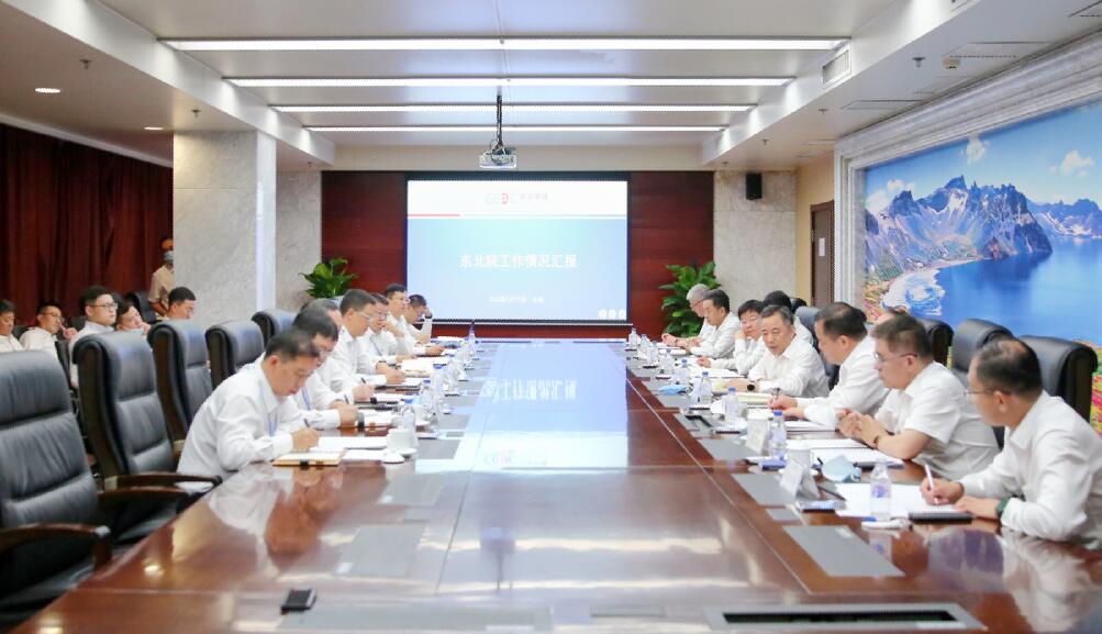 中國(guó)能建黨委書記、董事長(zhǎng)宋海良赴東北電力設(shè)計(jì)院調(diào)研