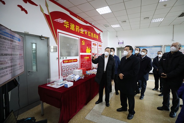張玉卓到通用技術集團、國藥集團調研強調 全力做好重點防疫藥品物資生產保供 更好服務疫情防控大局