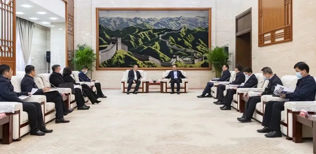大唐集團(tuán)黨組書記、董事長鄒磊會見鐵嶺市委書記、市人大常委會主任宋誠