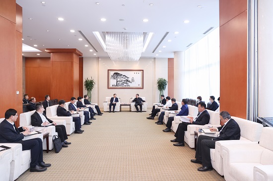華能集團有限公司總經(jīng)理、黨組副書記鄧建玲會見淄博市委書記馬曉磊