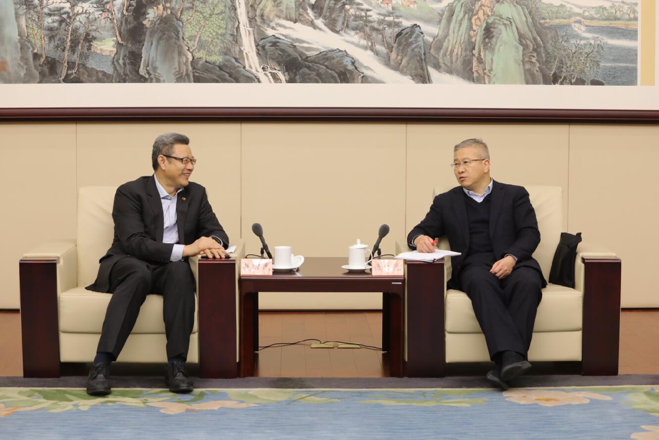 國家電投黨組書記、董事長錢智民拜會浙江省委常委、常務(wù)副省長徐文光