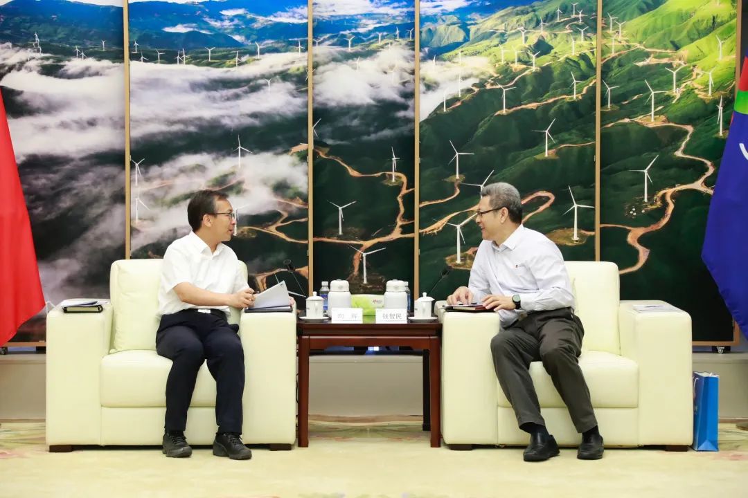 國家電投黨組書記、董事長錢智民會見河北省滄州市市長向輝