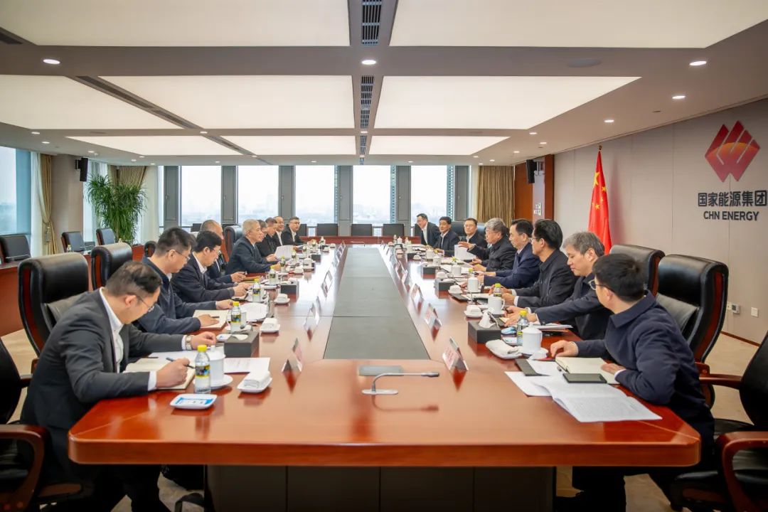 國(guó)家能源集團(tuán)黨組書記、董事長(zhǎng)劉國(guó)躍會(huì)見中國(guó)一重黨委書記、董事長(zhǎng)徐鵬