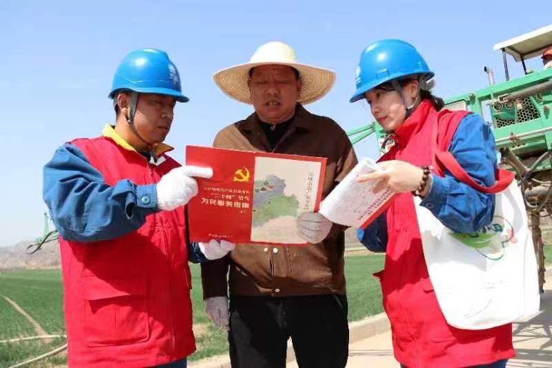 國網(wǎng)運城供電公司：春分百花鬧，電足麥香濃