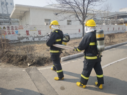 華潤(rùn)電力盤錦公司發(fā)電黨支部、綜合黨支部聯(lián)合開展消防應(yīng)急演練