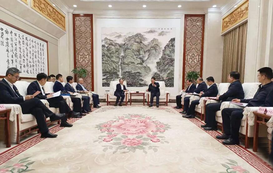 吳云拜會湖北省政府副省長、黨組成員盛閱春