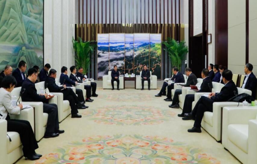 國家電投黨組書記、董事長劉明勝會(huì)見遼寧省委常委、沈陽市委書記王新偉