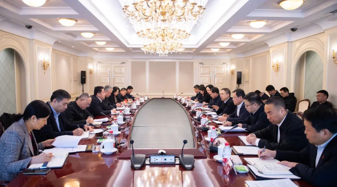 大唐集團(tuán)黨組書記、董事長(zhǎng)鄒磊與北京市副市長(zhǎng)高朋座談交流
