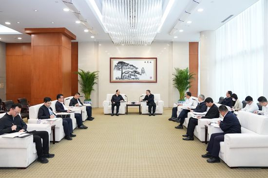 華能集團總經(jīng)理、黨組副書記張文峰會見甘肅省副省長王鈞