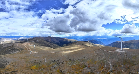 全球最高海拔風電場全部風機并網(wǎng)發(fā)電