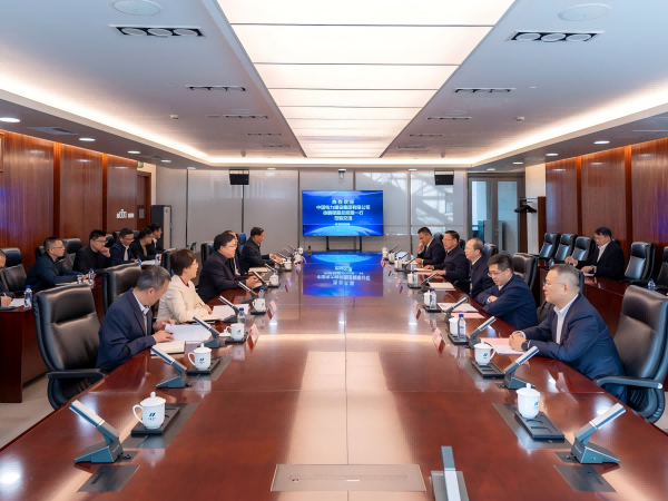 華電集團副總經(jīng)理吳敬凱會見中國電建黨委常委、副總經(jīng)理徐鵬程