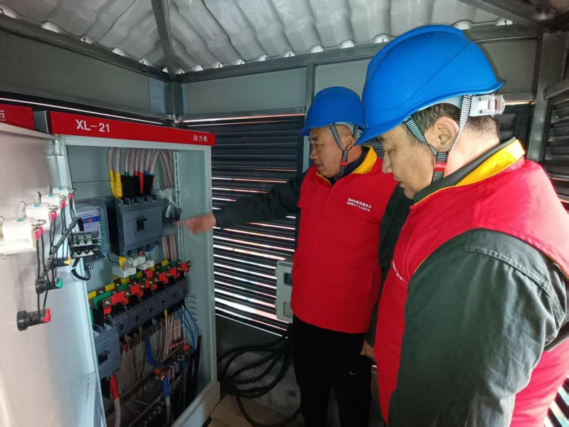 國(guó)網(wǎng)項(xiàng)城市供電公司“把脈” 校園用電，筑牢安全防線