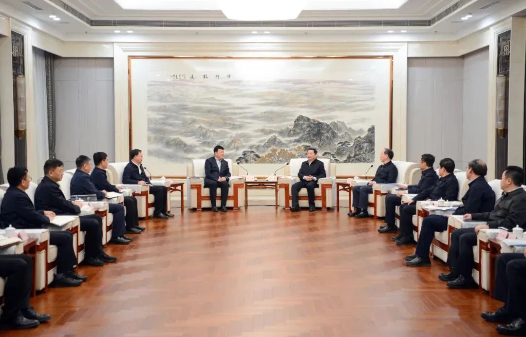 大唐集團黨組書記呂軍、總經(jīng)理張傳江拜會遼寧省委書記郝鵬、省長李樂成